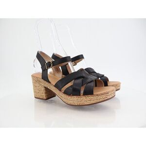 Born BOC Melodie Sandals Women's 11 Black Vegan Leather Strappy Slingback Shoes